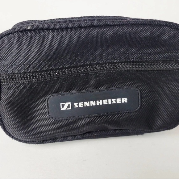 NIB Sennheiser MM 400-X Bluetooth Rechargeable Headphones Black w/Charger & Case